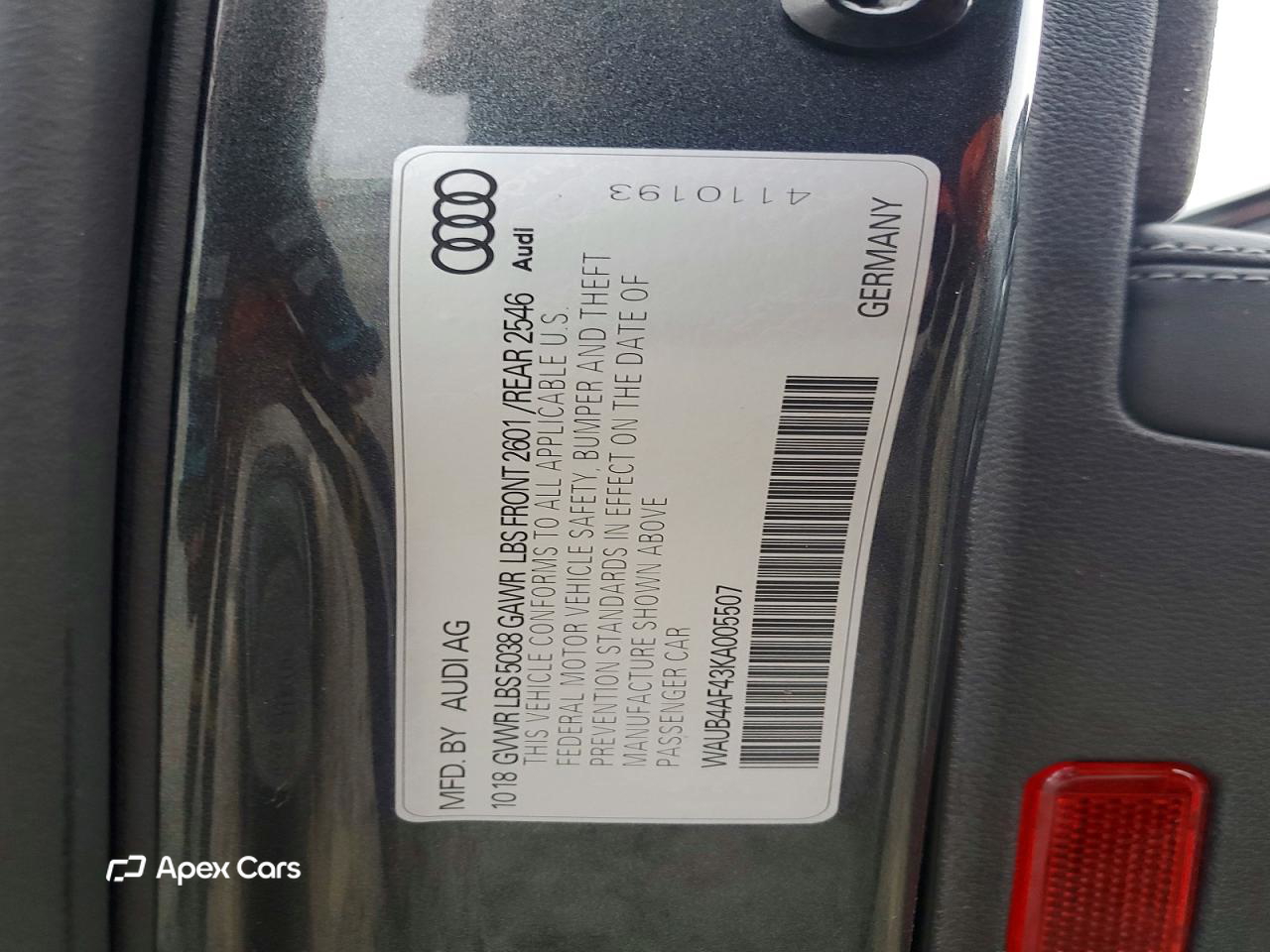 Audi RS4 2019