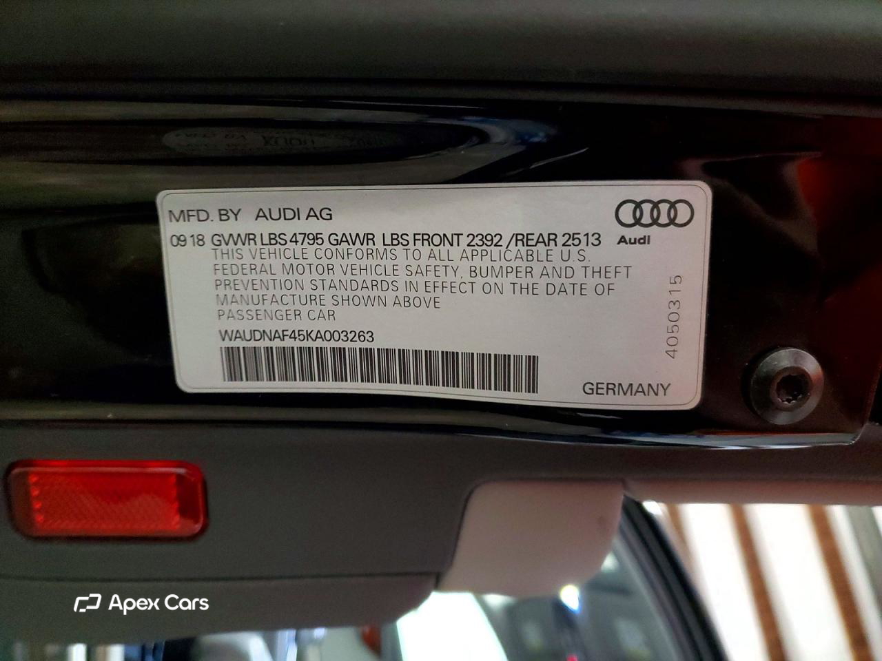 Audi A4 2019