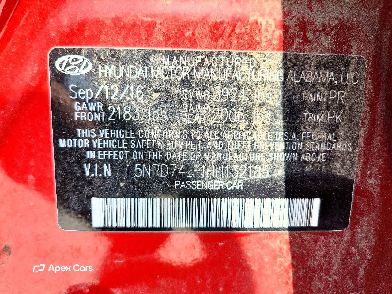 Hyundai Elantra 2017