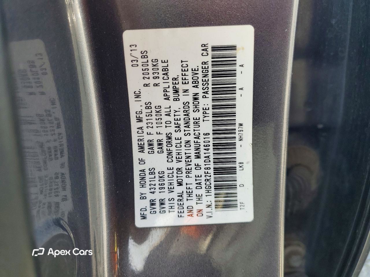 Honda Accord 2013