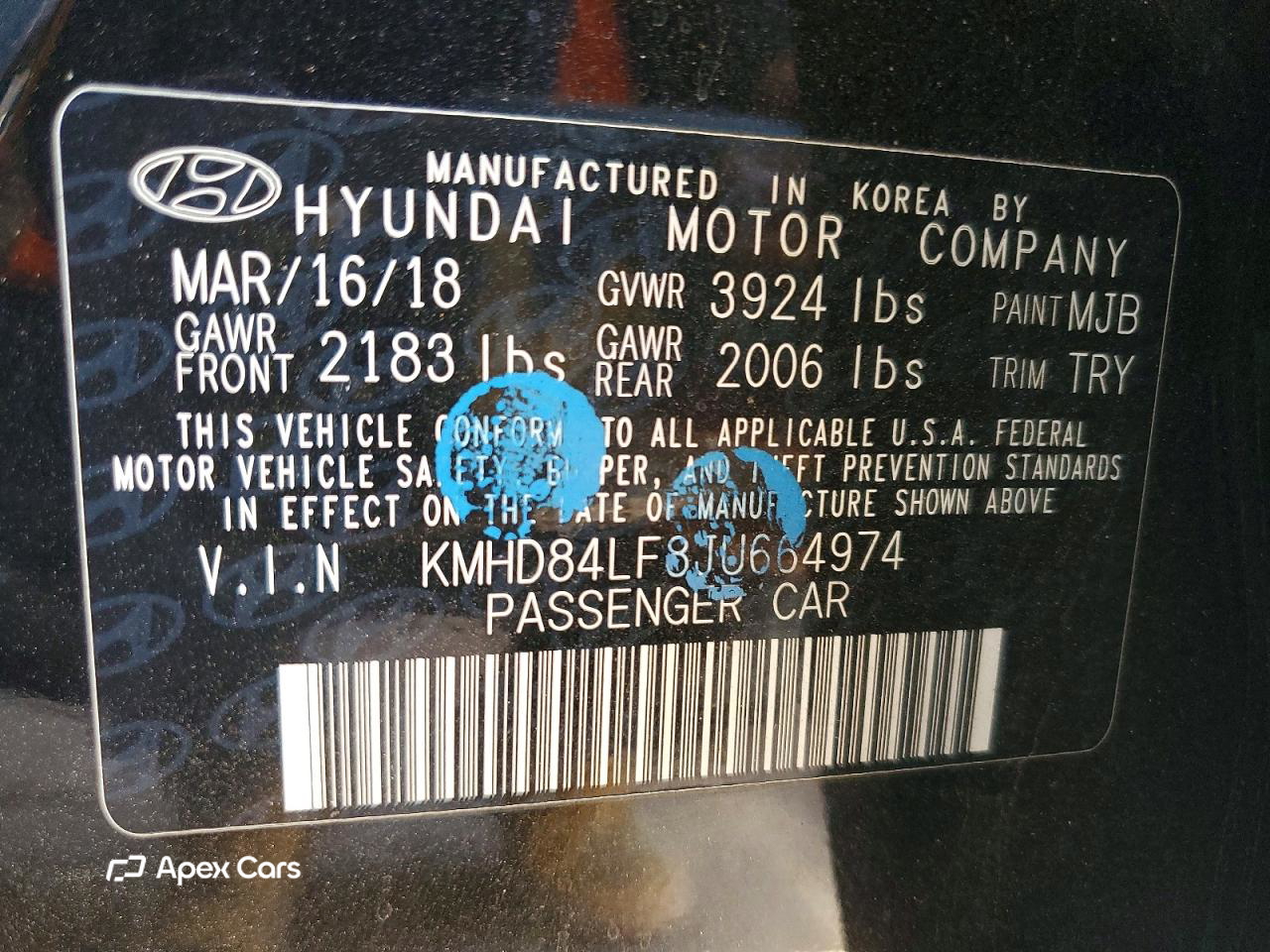 Hyundai Elantra 2018