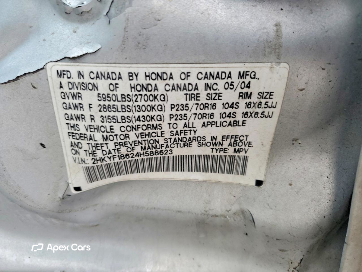Honda Pilot 2004