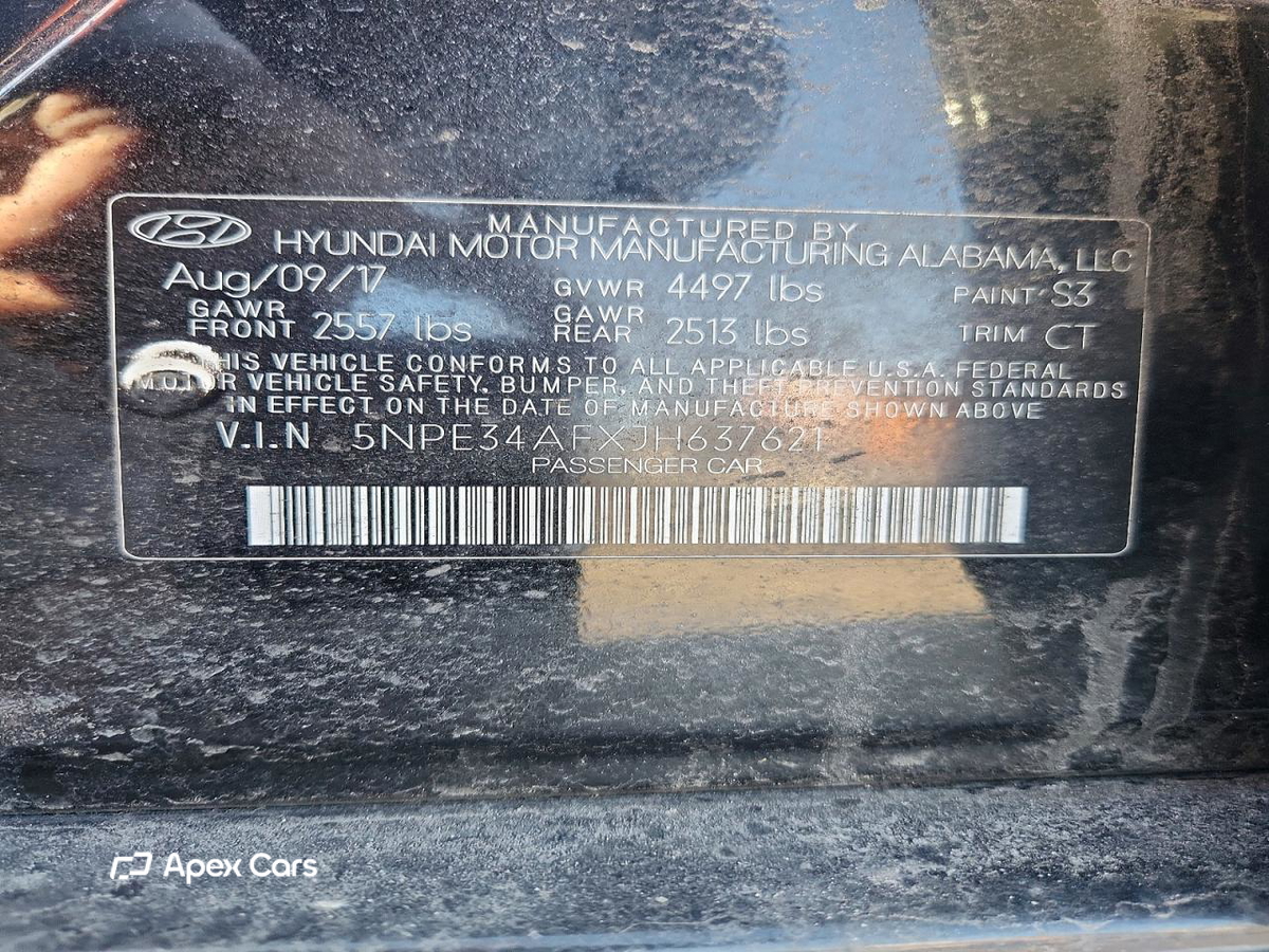 Hyundai Sonata 2018