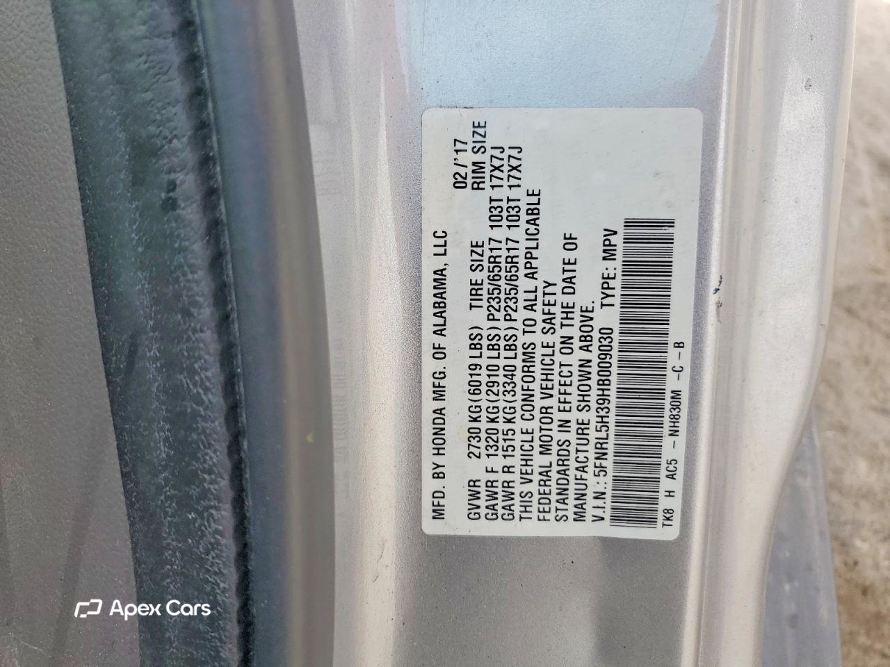 Honda Odyssey 2017