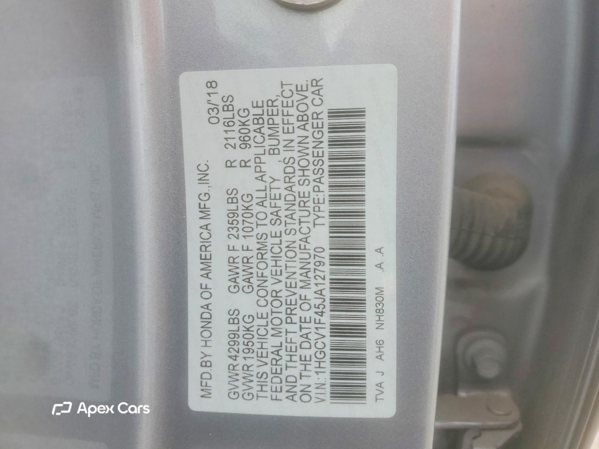 Honda Accord 2018