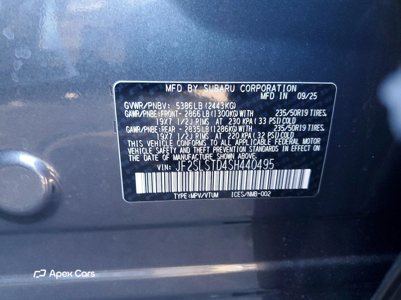 Subaru Forester 2025