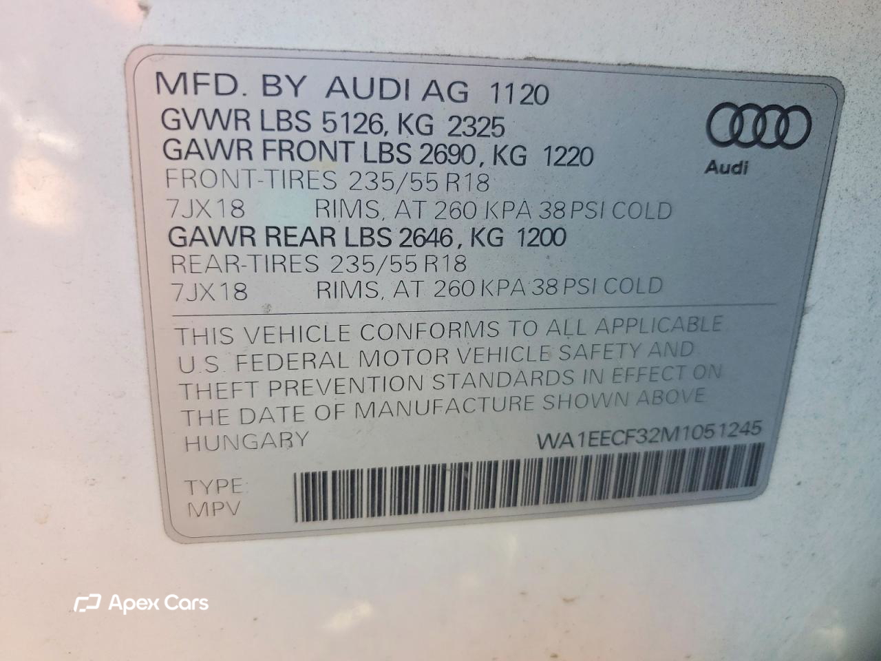 Audi Q3 2021