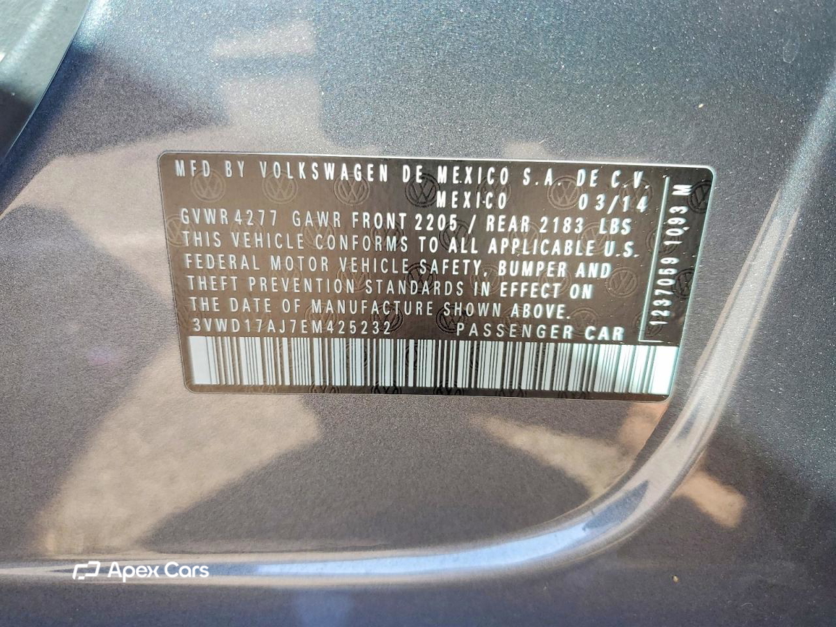 Volkswagen Jetta 2014