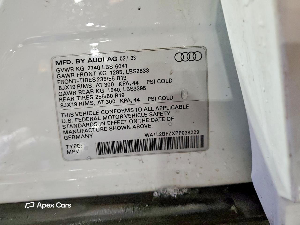 Audi Q4 e-tron 2023