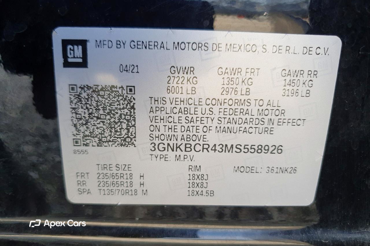 Chevrolet Blazer 2021