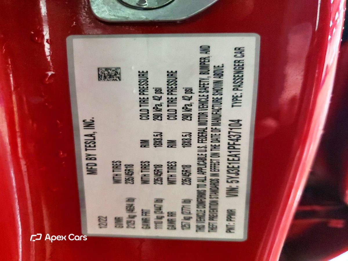 Tesla Model 3 2023