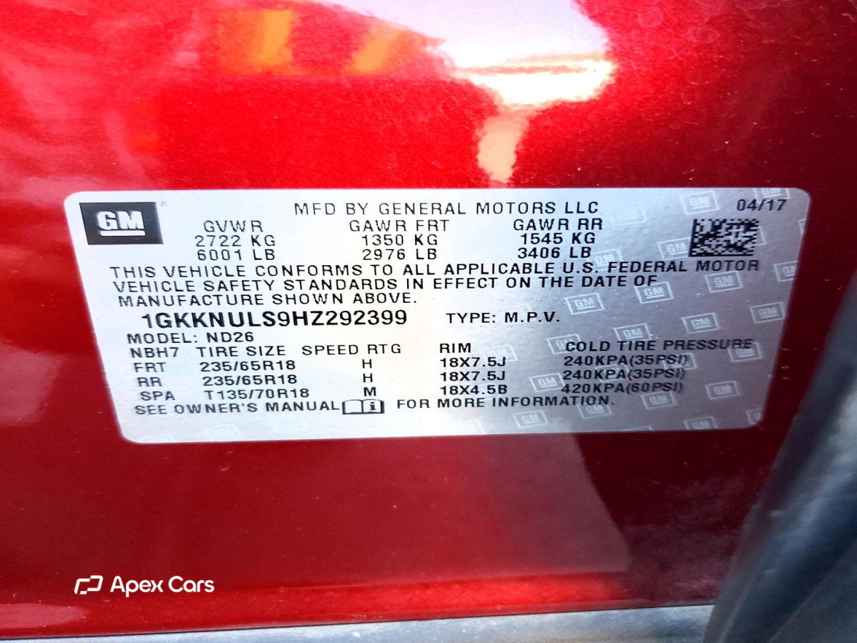 GMC Acadia 2017