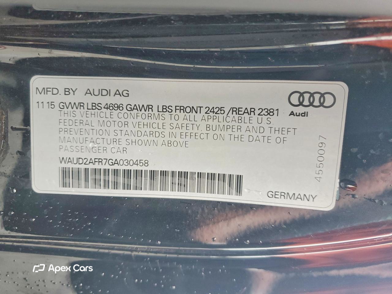 Audi A5 2016