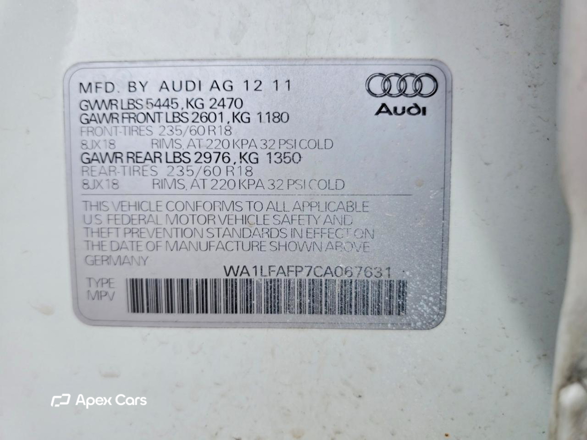 Audi Q5 2012