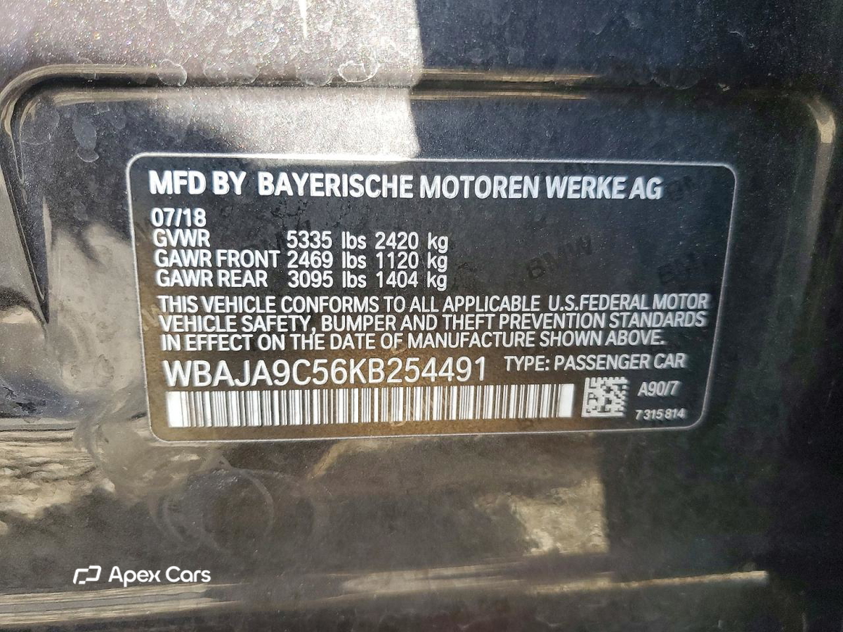 BMW Series 5 2019