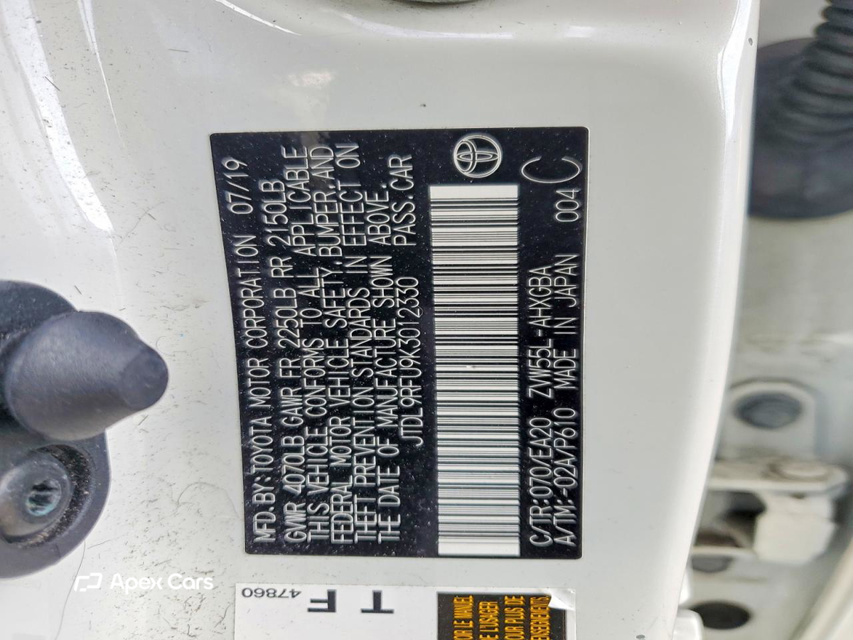Toyota Prius 2019