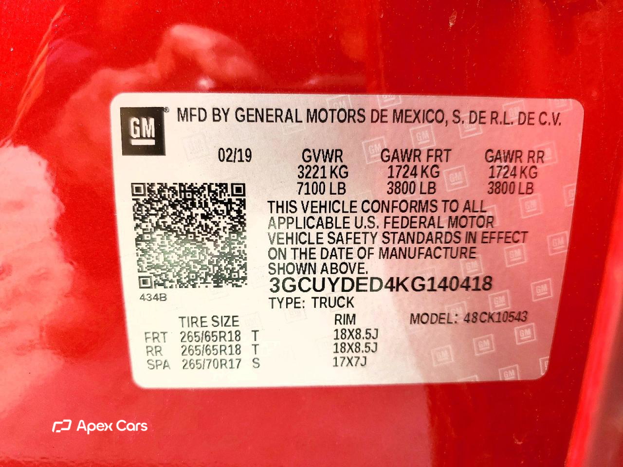 Chevrolet Silverado 2019