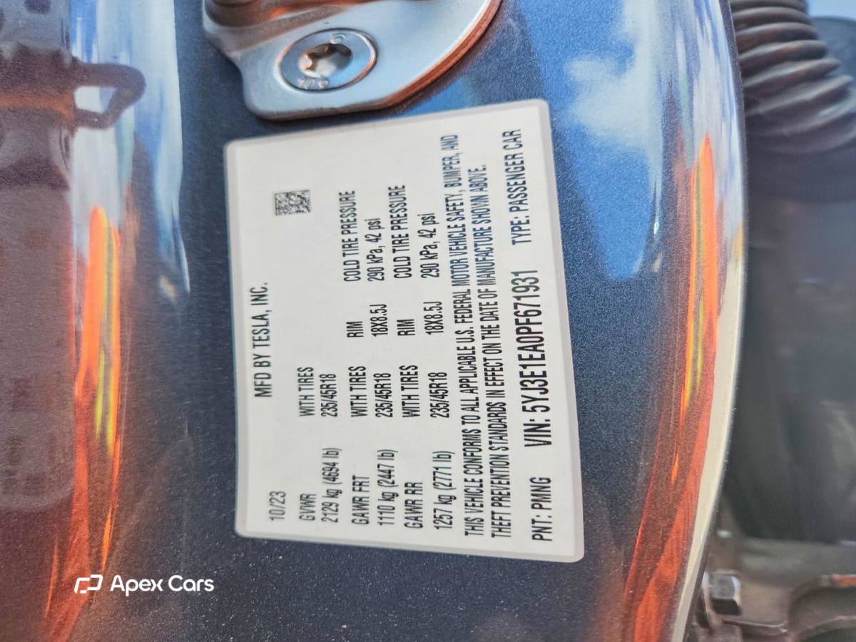 Tesla Model 3 2023