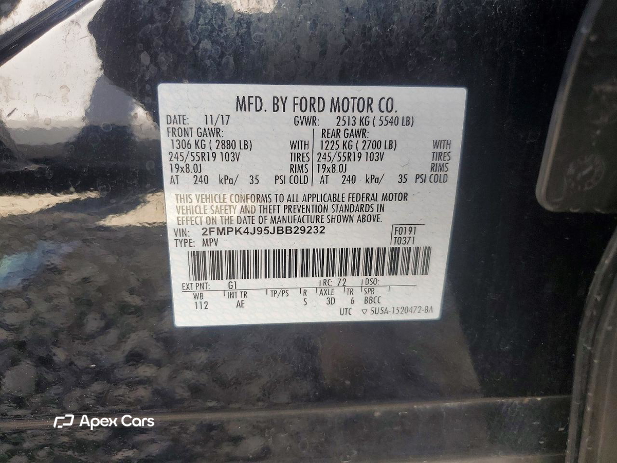 Ford Edge 2018