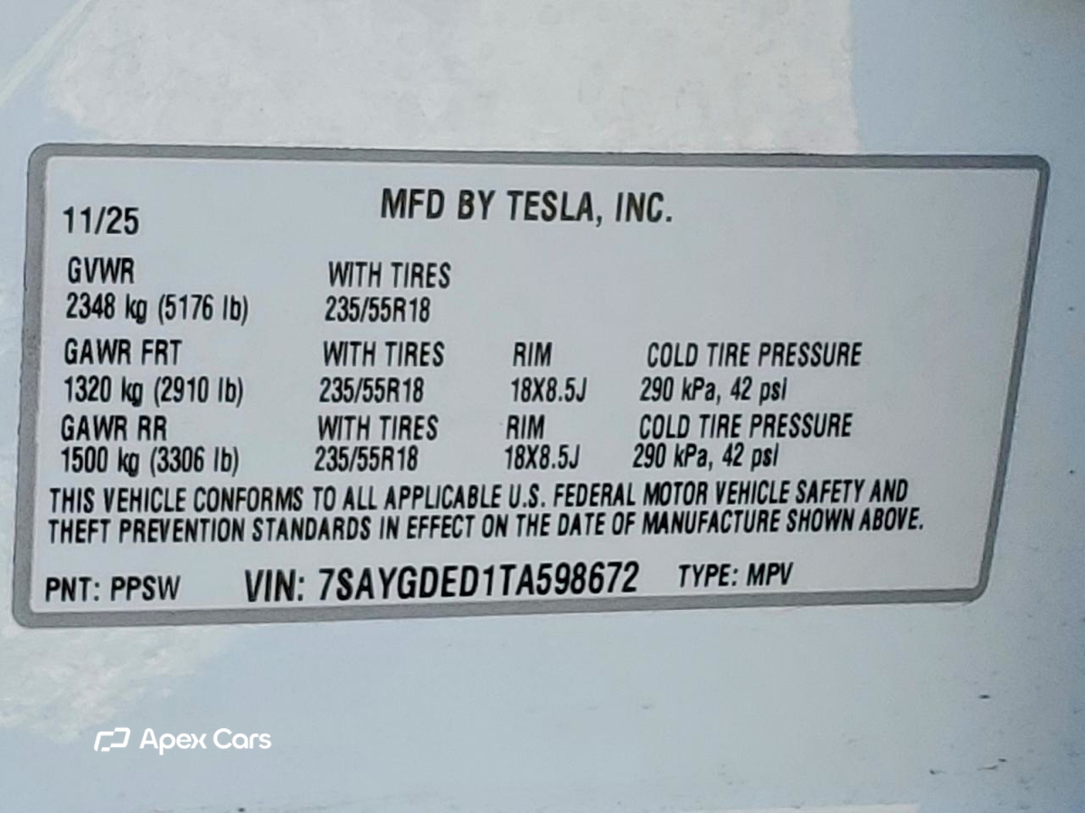 Tesla Model Y 2026