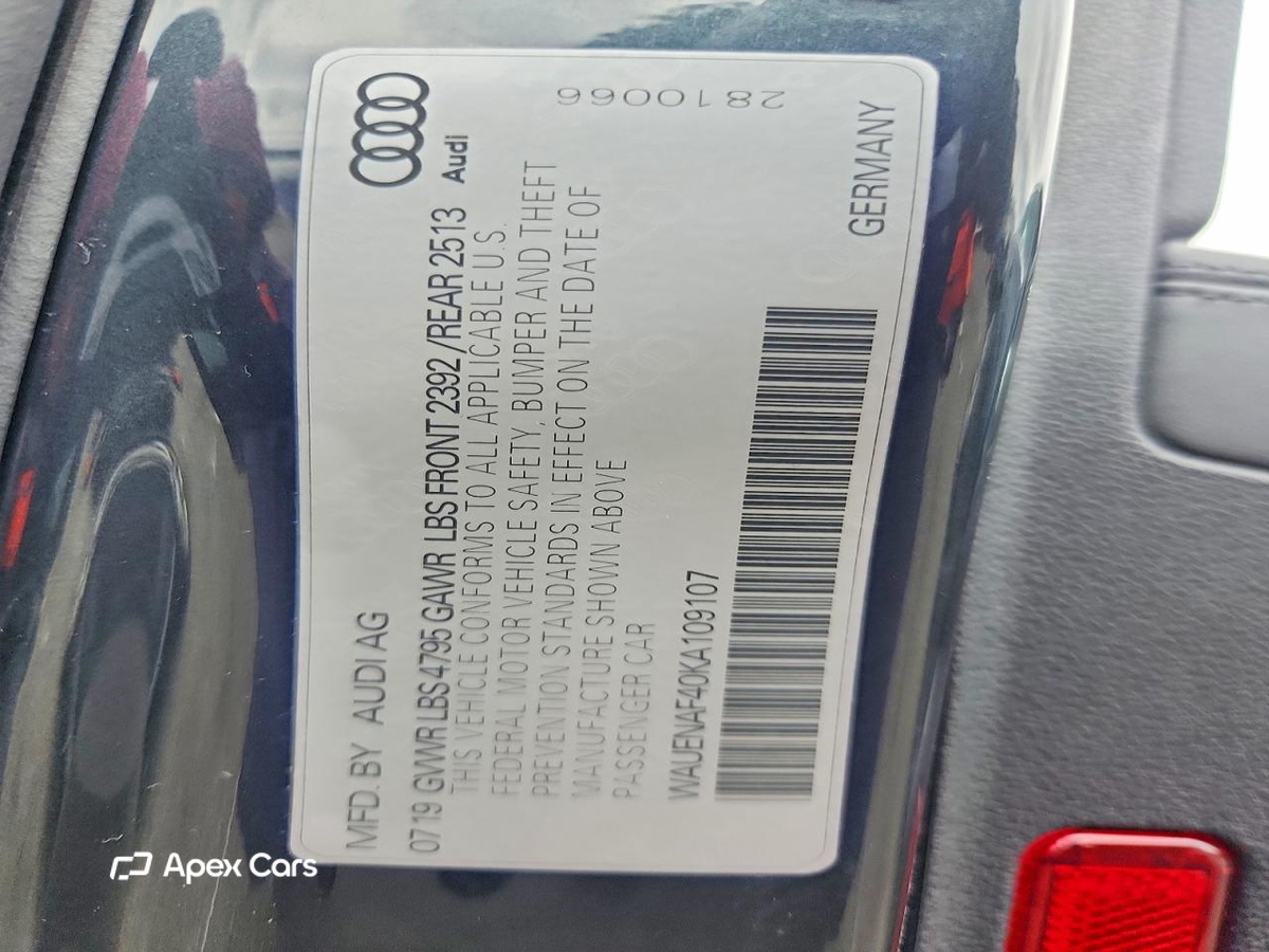 Audi A4 2019