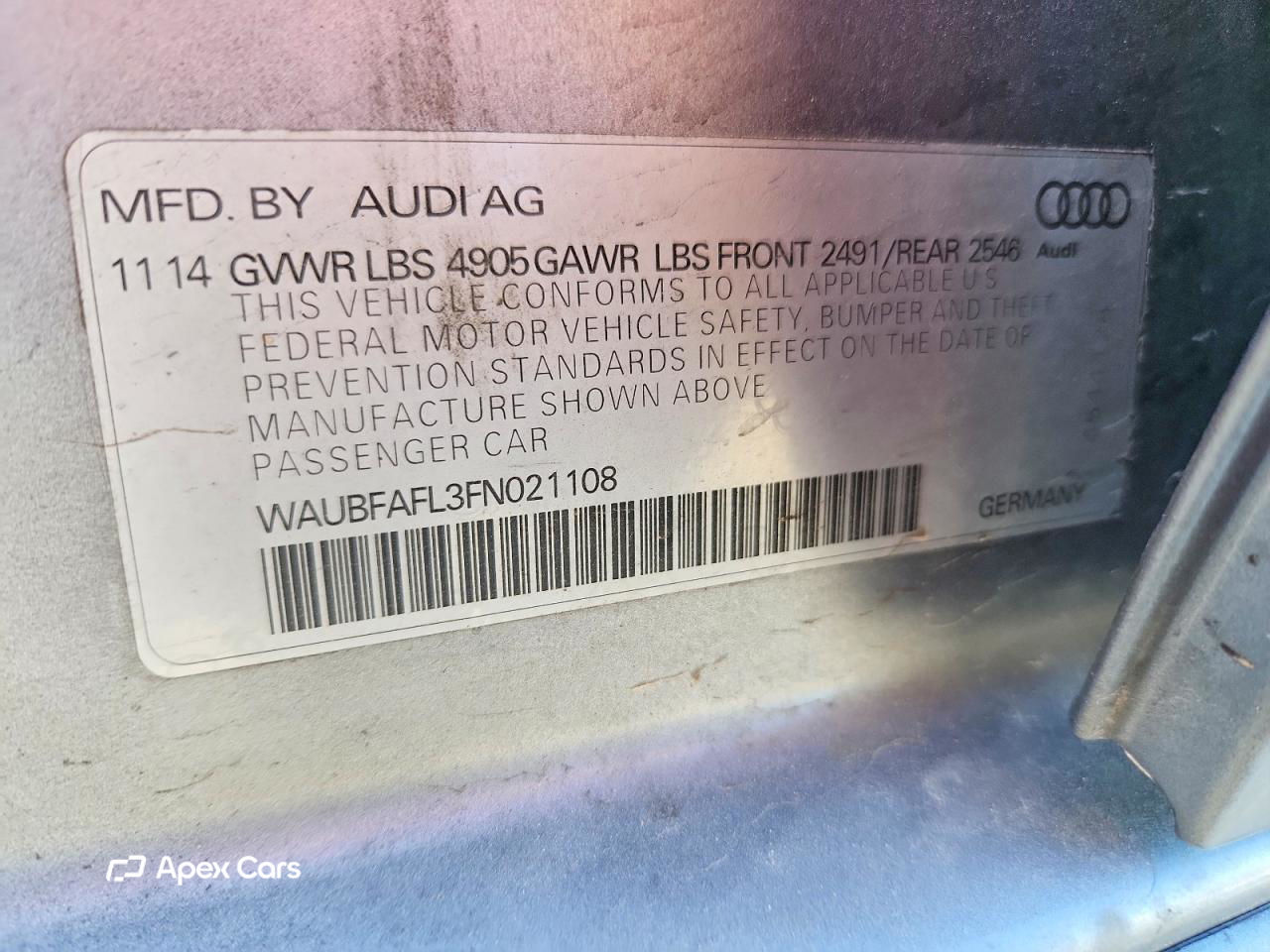 Audi A4 2015