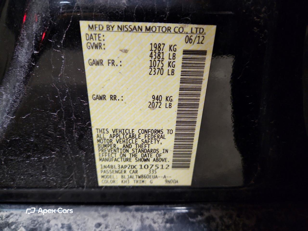 Nissan Altima 2013