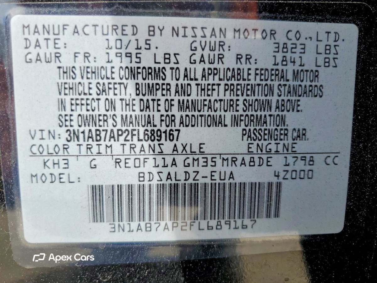 Nissan Sentra 2015