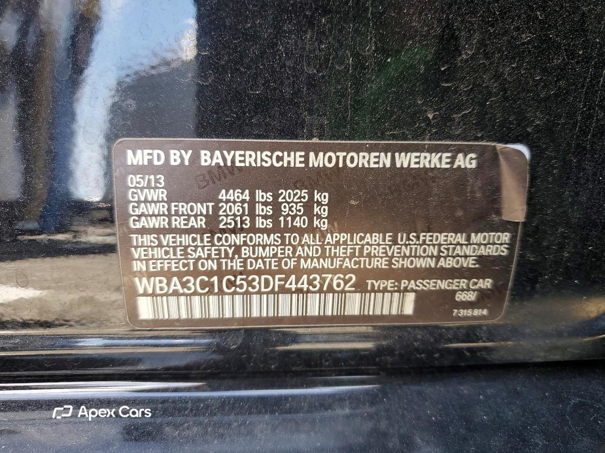 BMW Series 3 2013