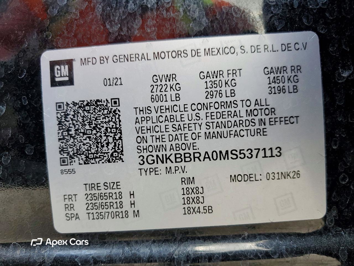 Chevrolet Blazer 2021