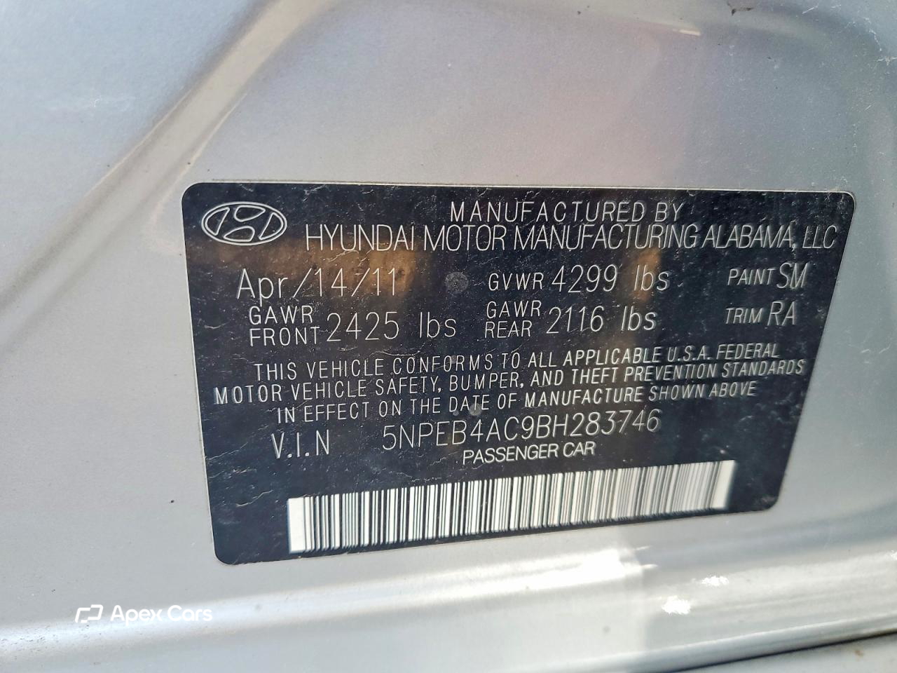 Hyundai Sonata 2011