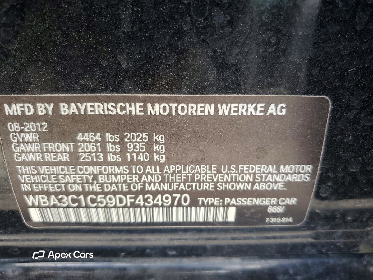 BMW Series 3 2013