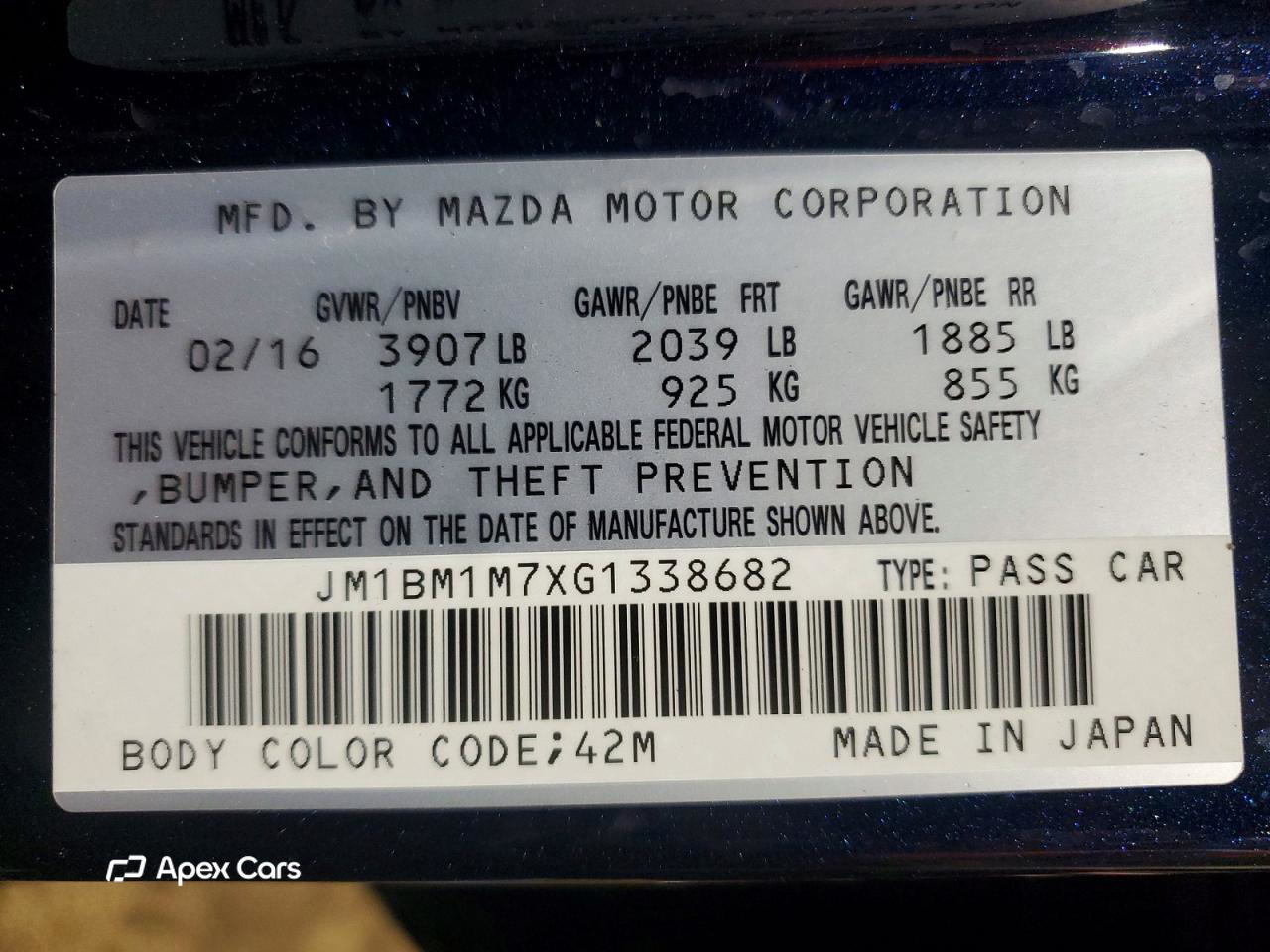 Mazda 3 2016