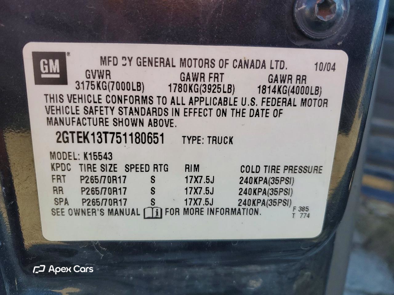 GMC Sierra 2005