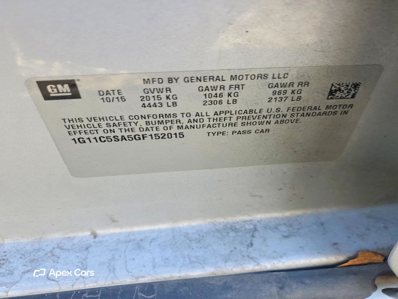 Chevrolet Malibu 2016