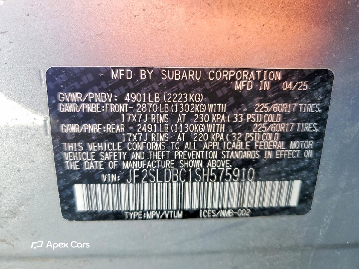 Subaru Forester 2025