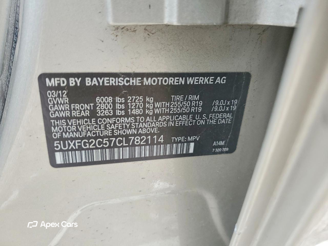 BMW X6 2012