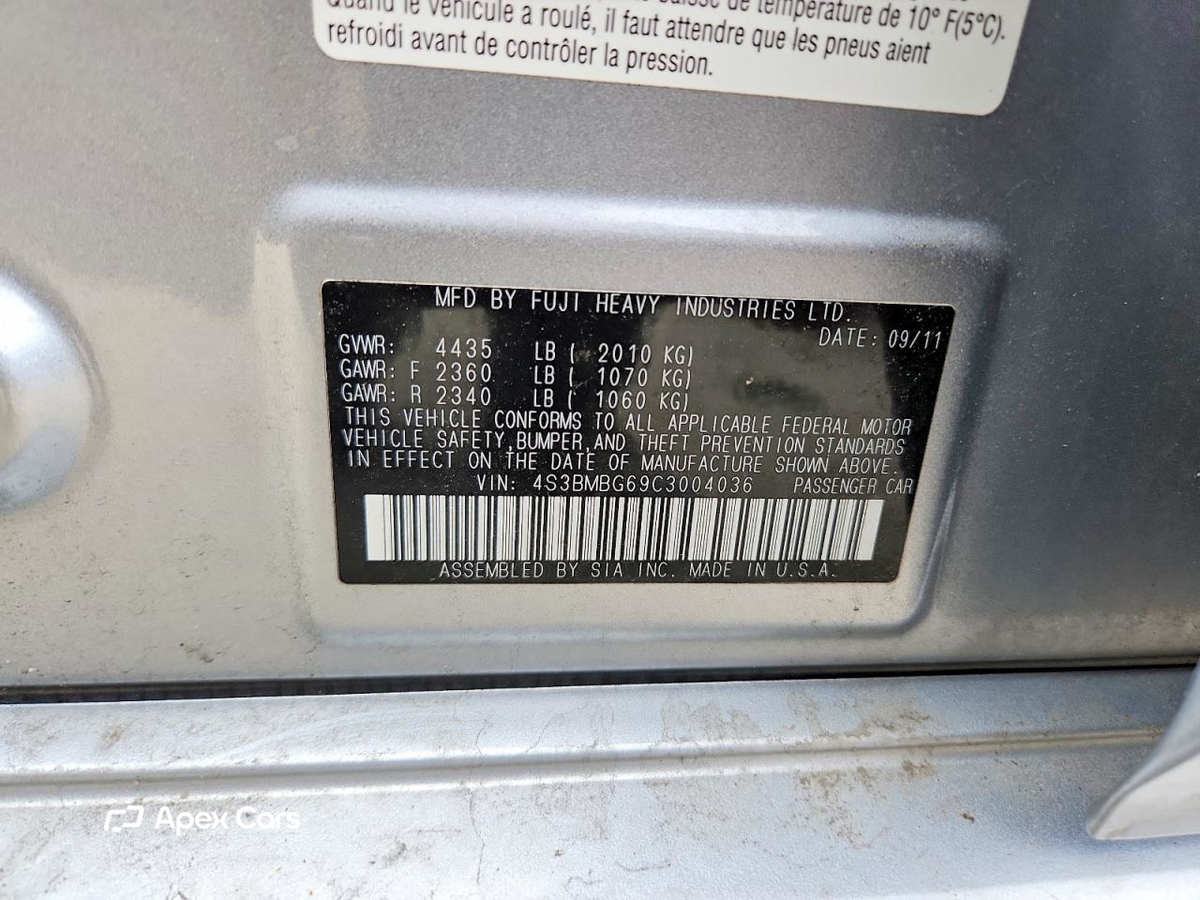 Subaru Legacy 2012