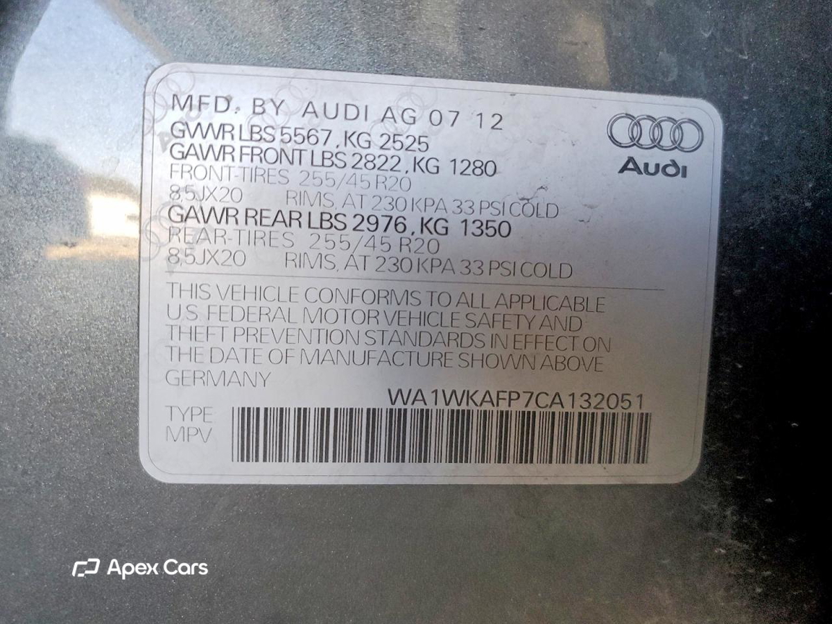 Audi Q5 2012