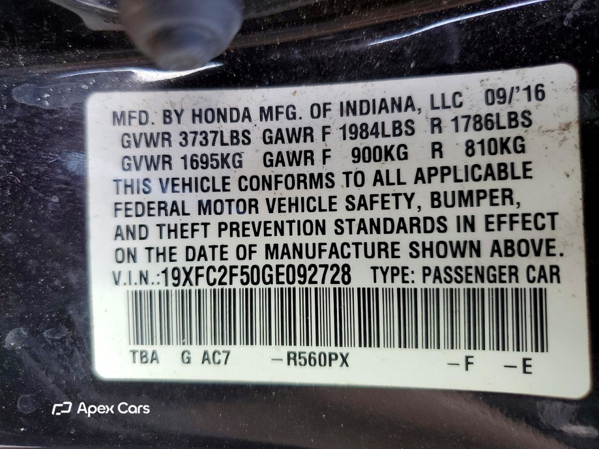 Honda Civic 2016