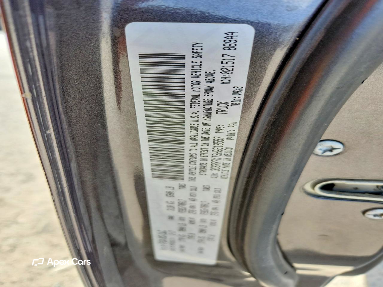 RAM 1500 2017
