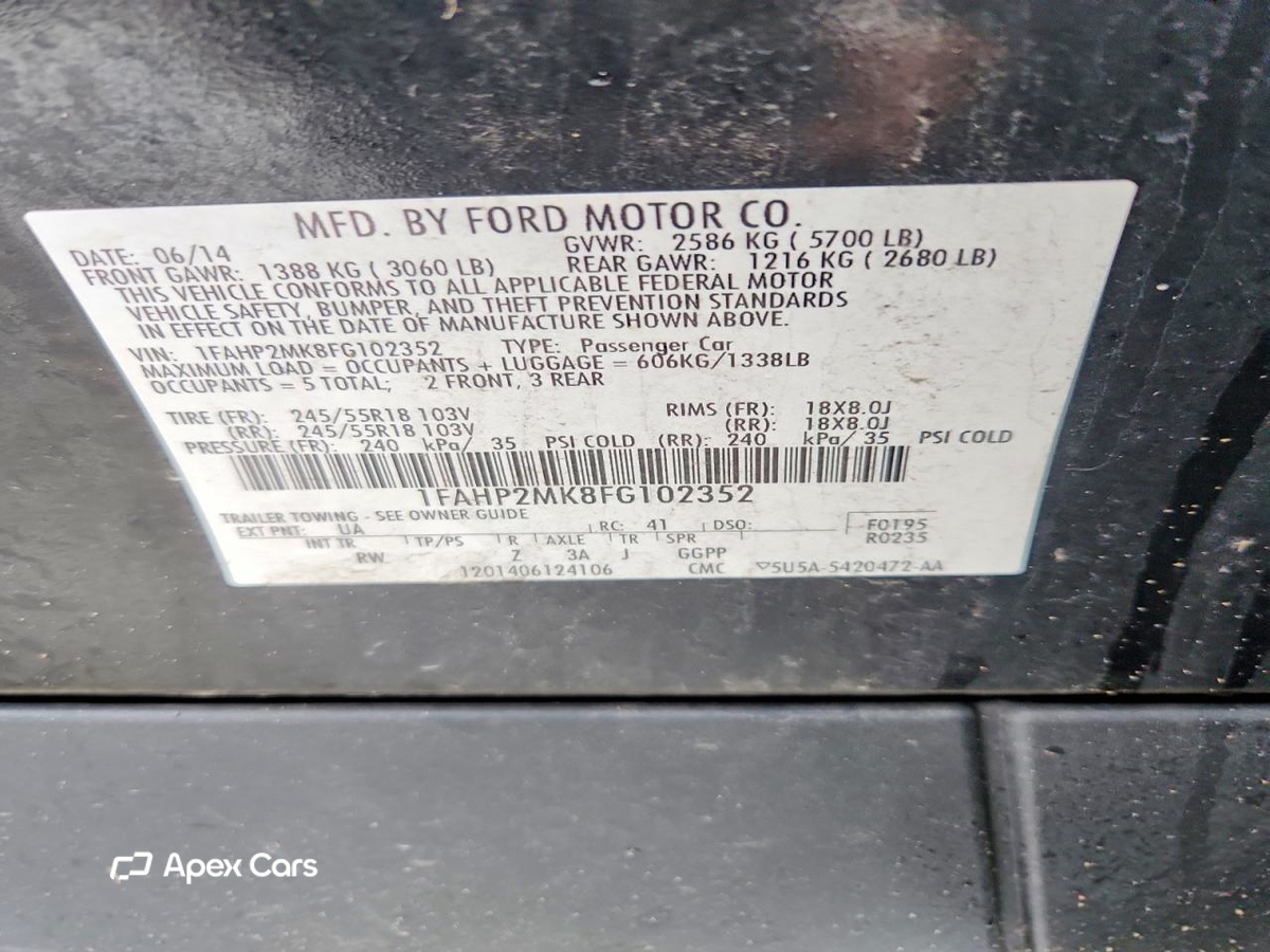 Ford Taurus 2015