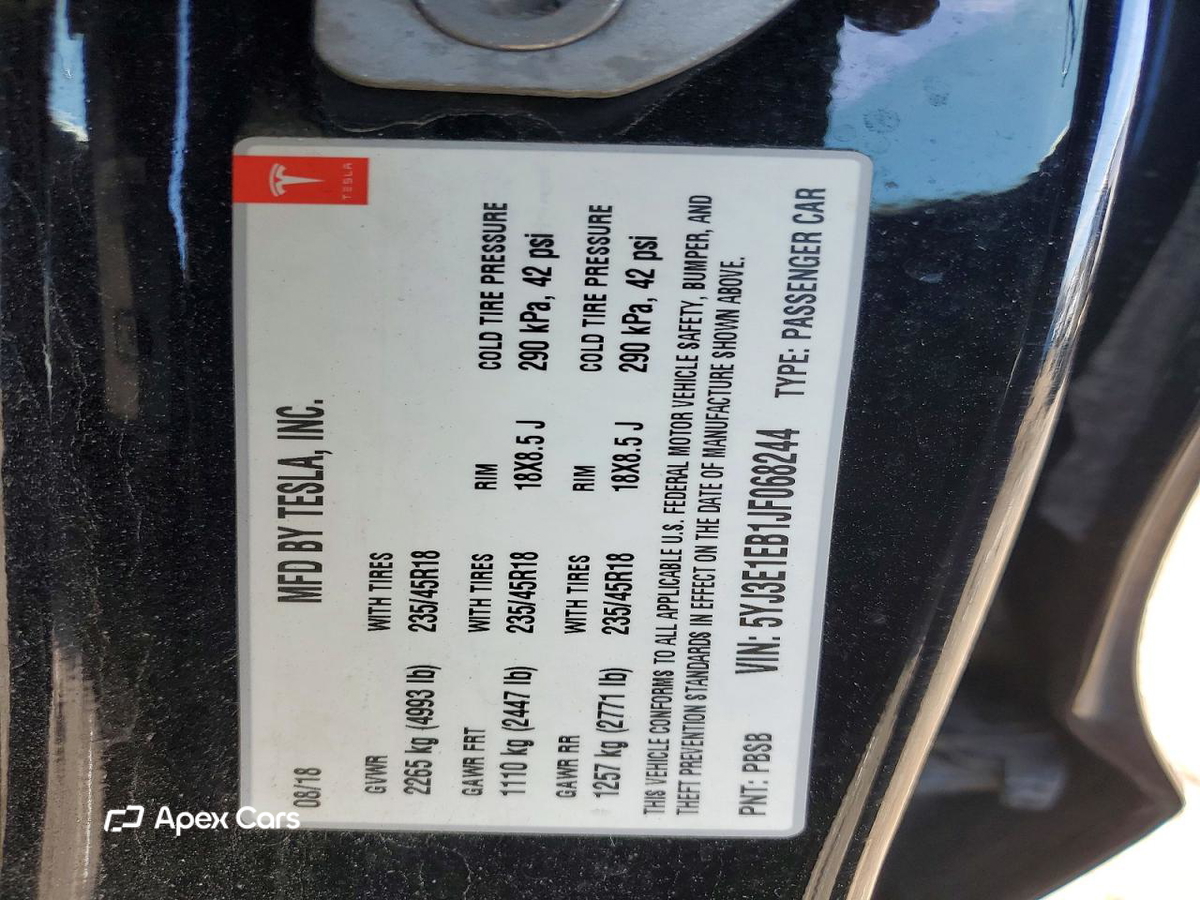 Tesla Model 3 2018