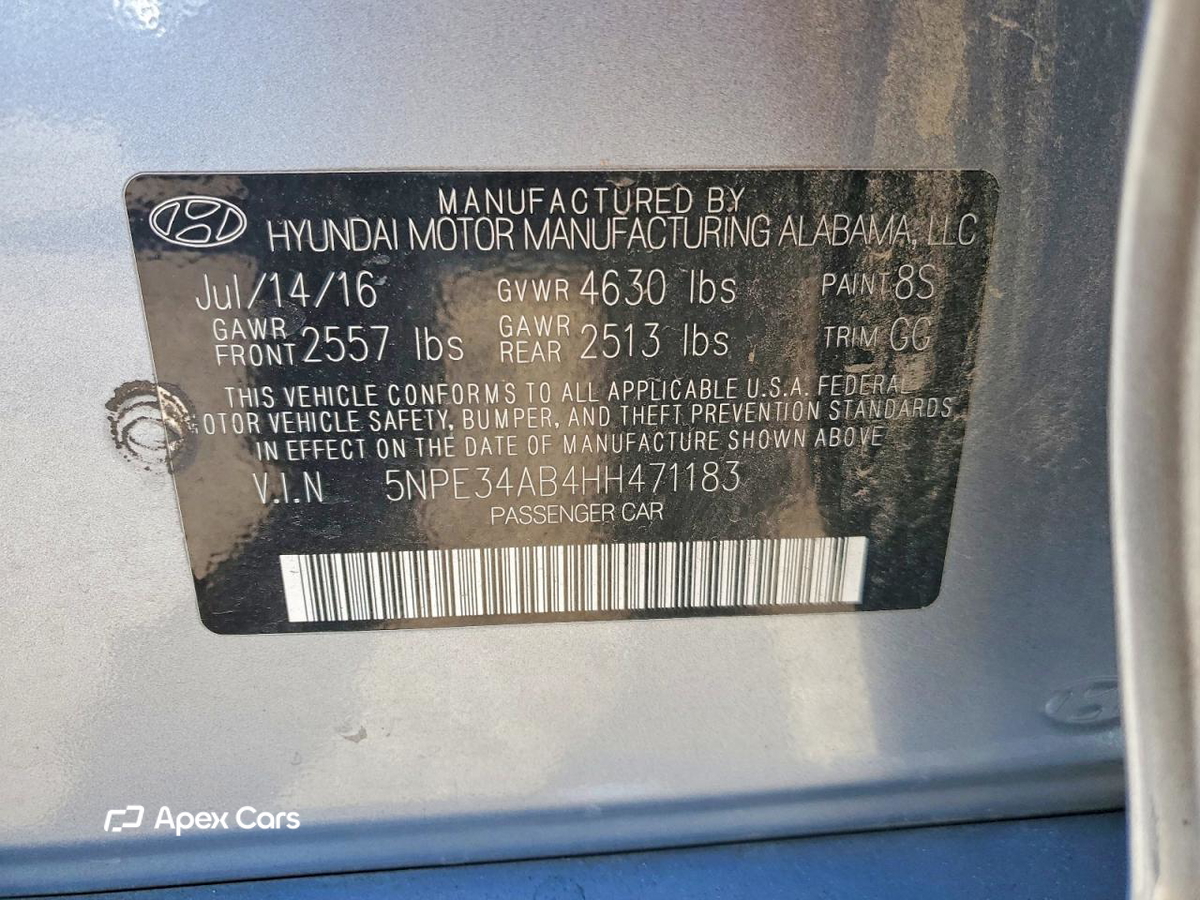 Hyundai Sonata 2017