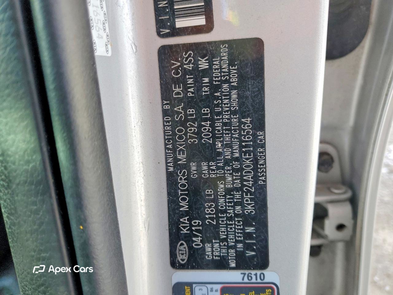 Kia Forte 2019
