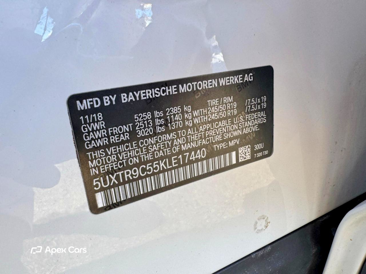 BMW X3 2019