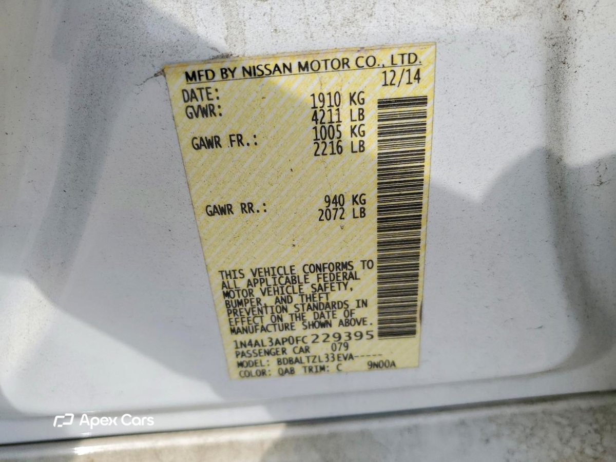 Nissan Altima 2015