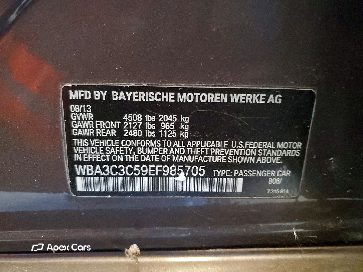 BMW Series 3 2014