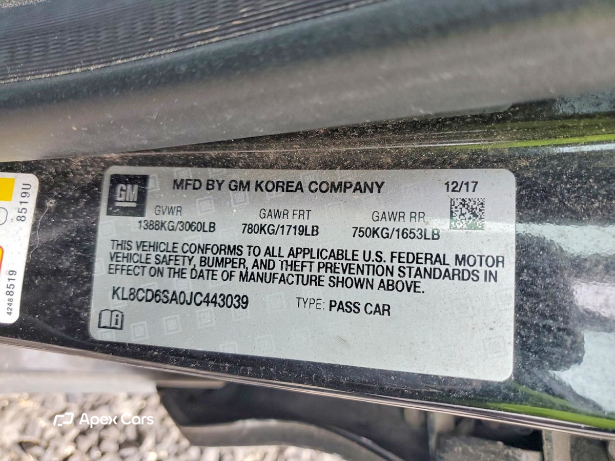 Chevrolet Spark 2018