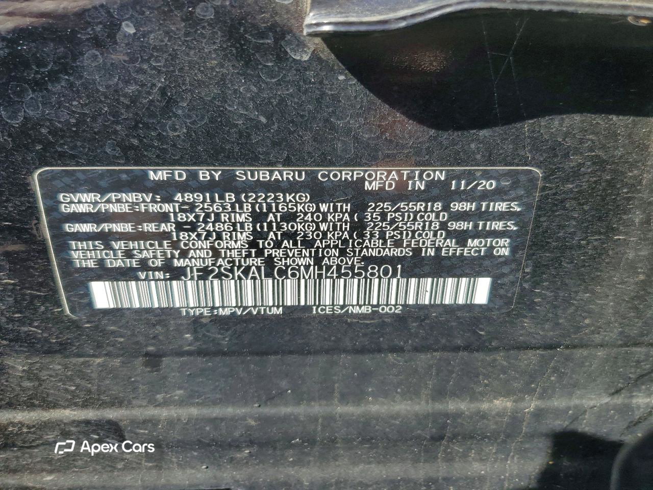 Subaru Forester 2021